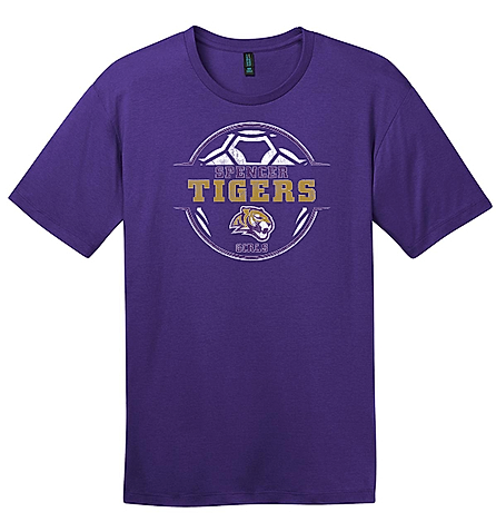 CLEARANCE | SHS Girls Soccer - Adult Short-Sleeve Tee - Purple