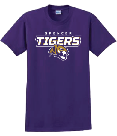 Spencer Tigers Baseball - NEW DTG