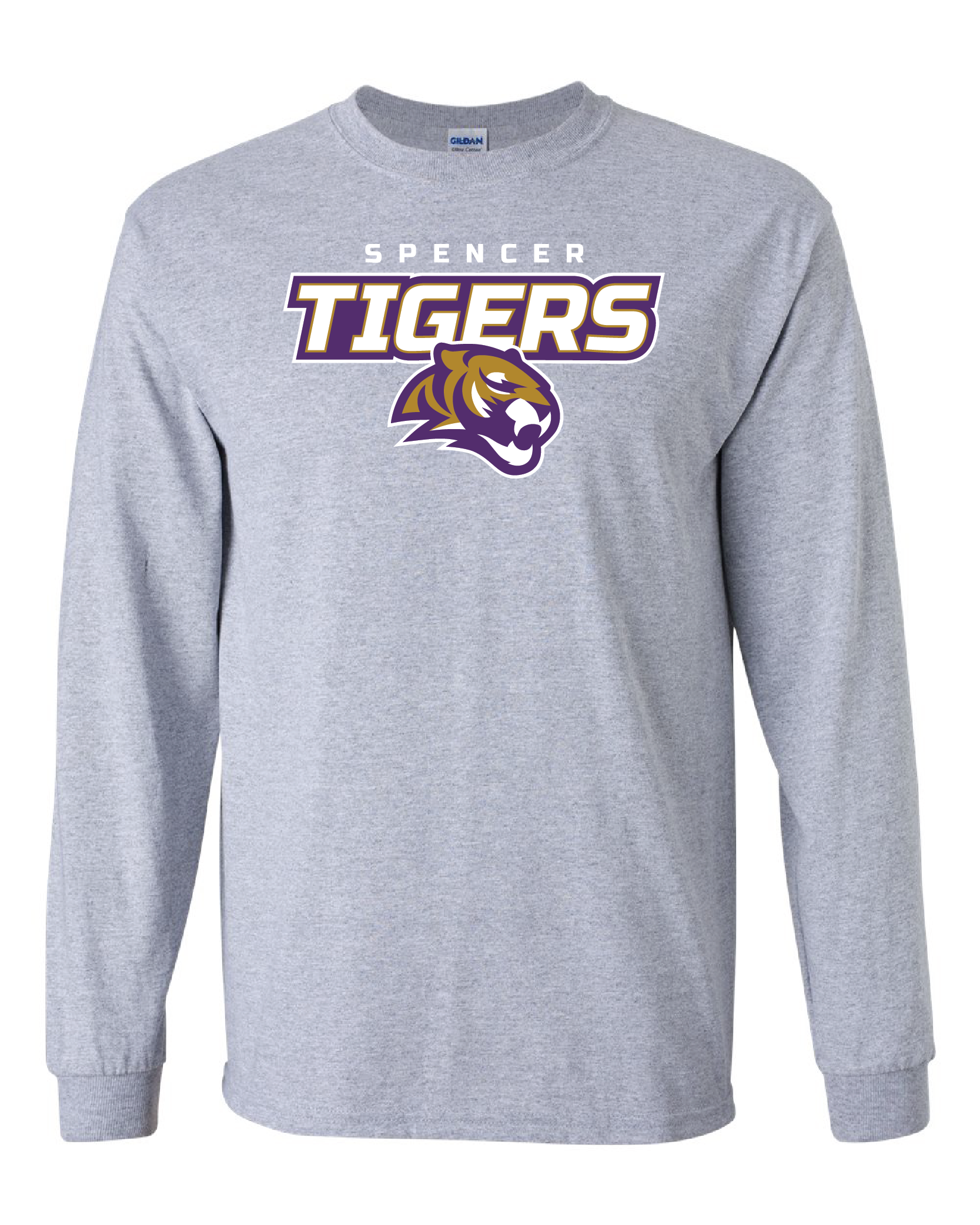 Adult Long Sleeve Cotton Shirt | Tigers Spirit