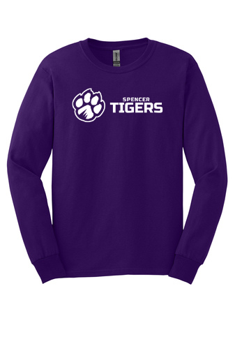 Adult Athletic Long Sleeve T-Shirt | Horizontal Paw