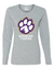 Women's Heavy Cotton Long Sleeve T-Shirt | Full-Front Paw